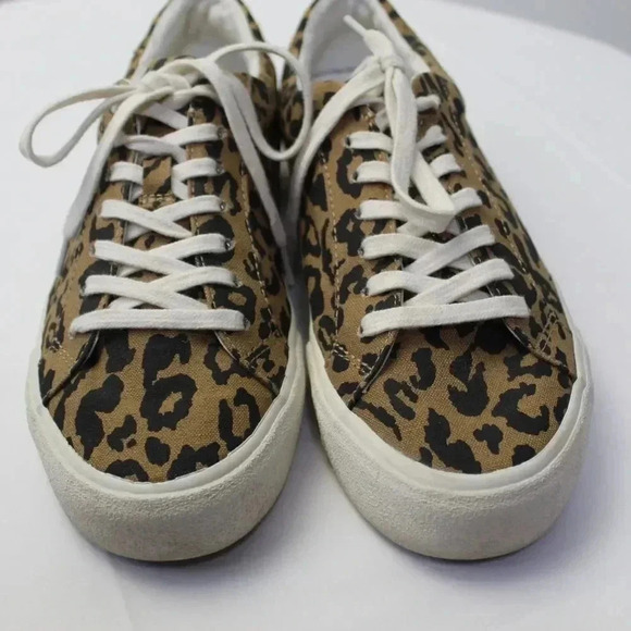 Madewell cheetah animal print sneakers size 9 - Picture 5 of 13